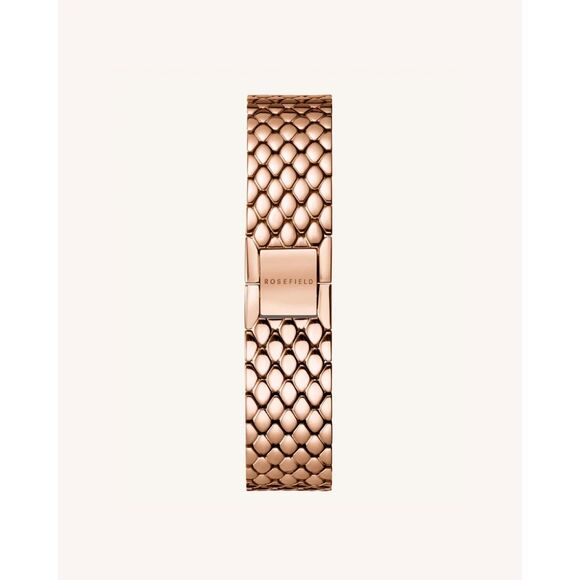Rosefield The Oval Rose Gold Steel Strap 14mm NWT - Picture 1 of 2